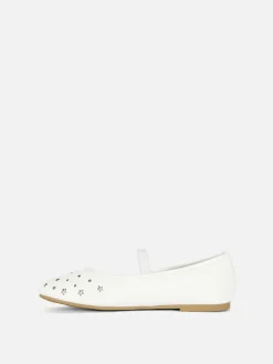 Star Laser Cut Ballet Pumps|Primark Sale