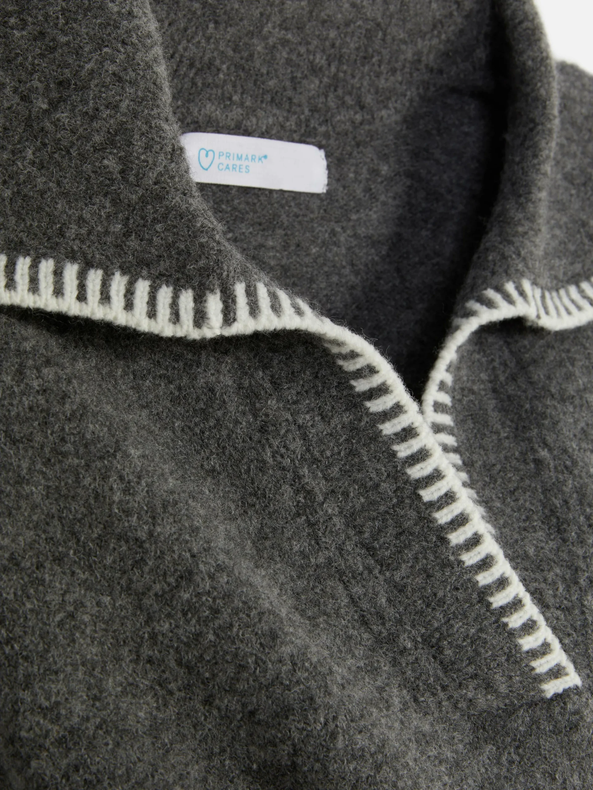Stitch Collar Sweater|Primark