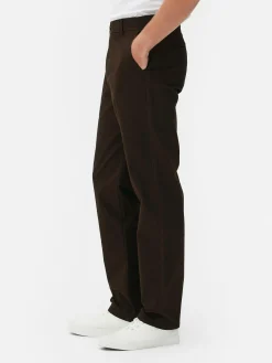 Straight Leg Stretch Chinos|Primark Hot