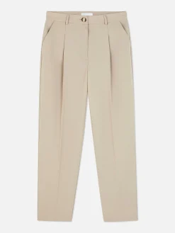 Straight Leg Tailored Pants|Primark Hot