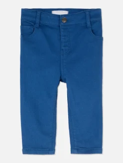 Straight Leg Twill Pants|Primark New