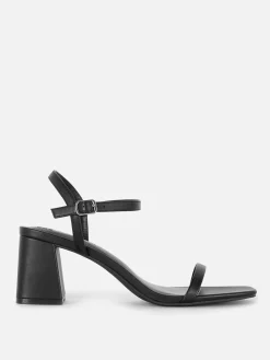 Strappy Block Heel Sandals|Primark Online