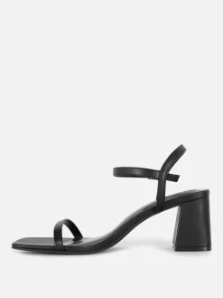 Strappy Block Heel Sandals|Primark Online