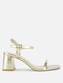 Strappy Block Heel Sandals|Primark Online