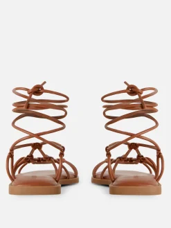 Strappy Gladiator Sandals|Primark