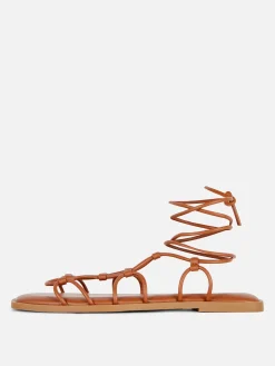Strappy Gladiator Sandals|Primark