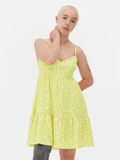 Strappy Tiered Sundress|Primark Outlet