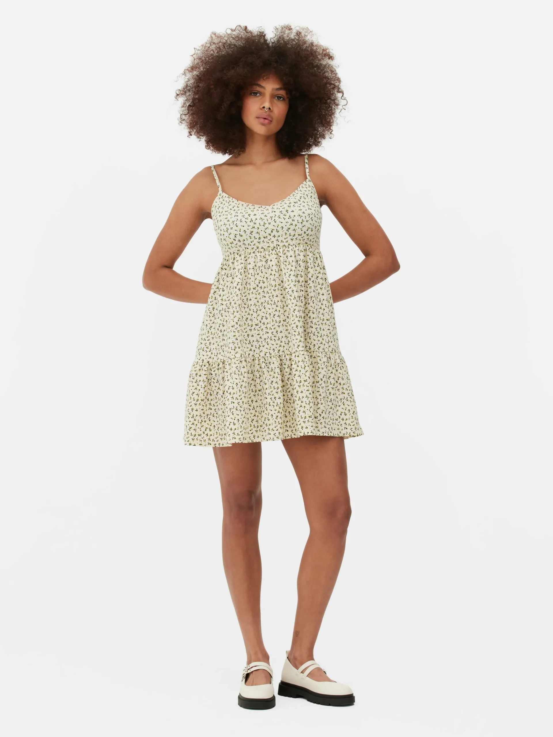 Strappy Tiered Sundress|Primark Outlet
