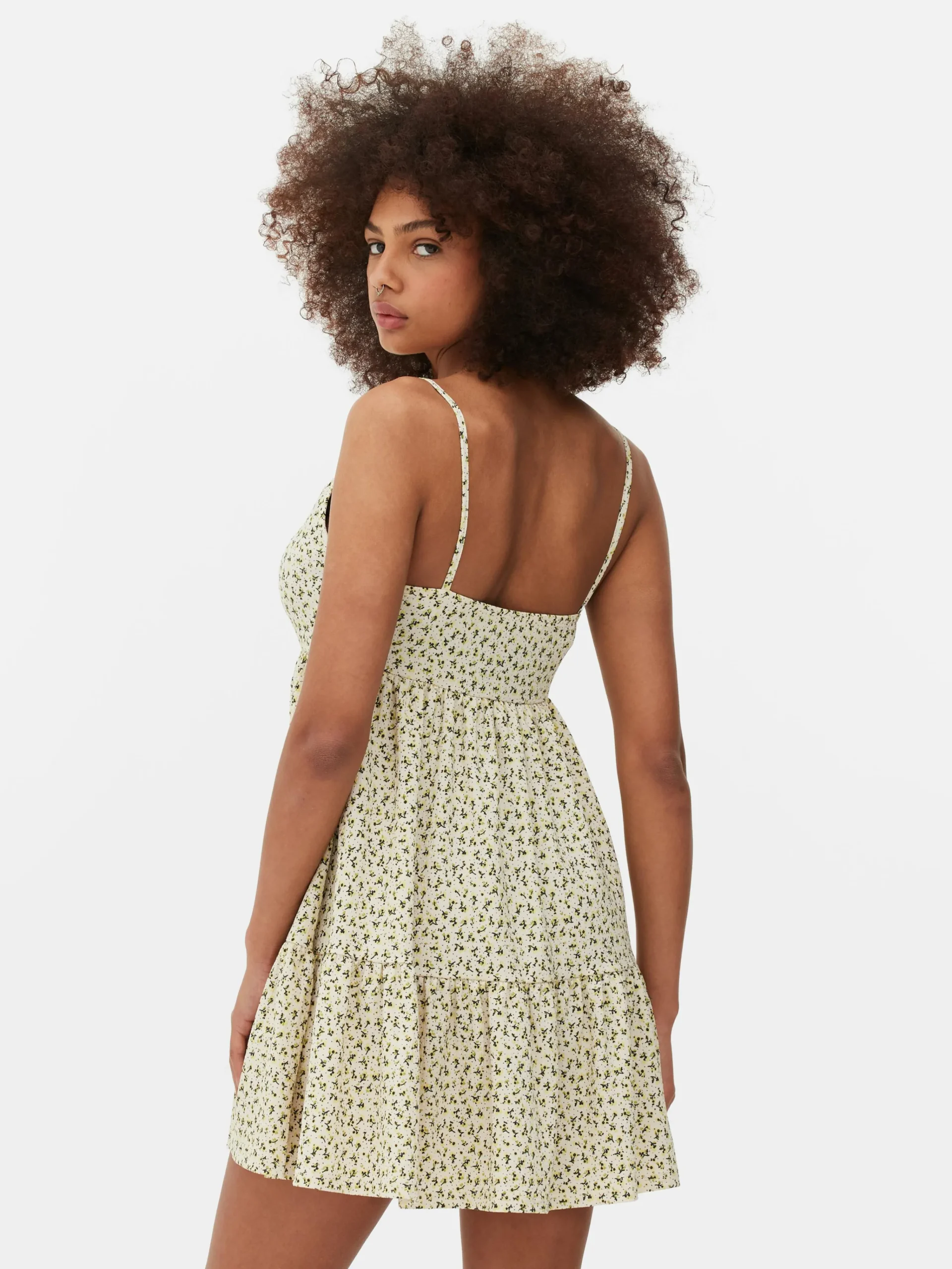 Strappy Tiered Sundress|Primark Outlet