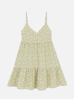 Strappy Tiered Sundress|Primark Outlet