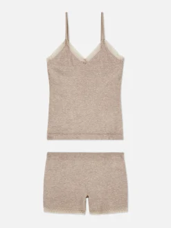 Stretch Cami And Shorts Pajama Set|Primark Online