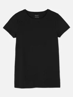 Stretch Crew Neck Essential T-Shirt|Primark Clearance