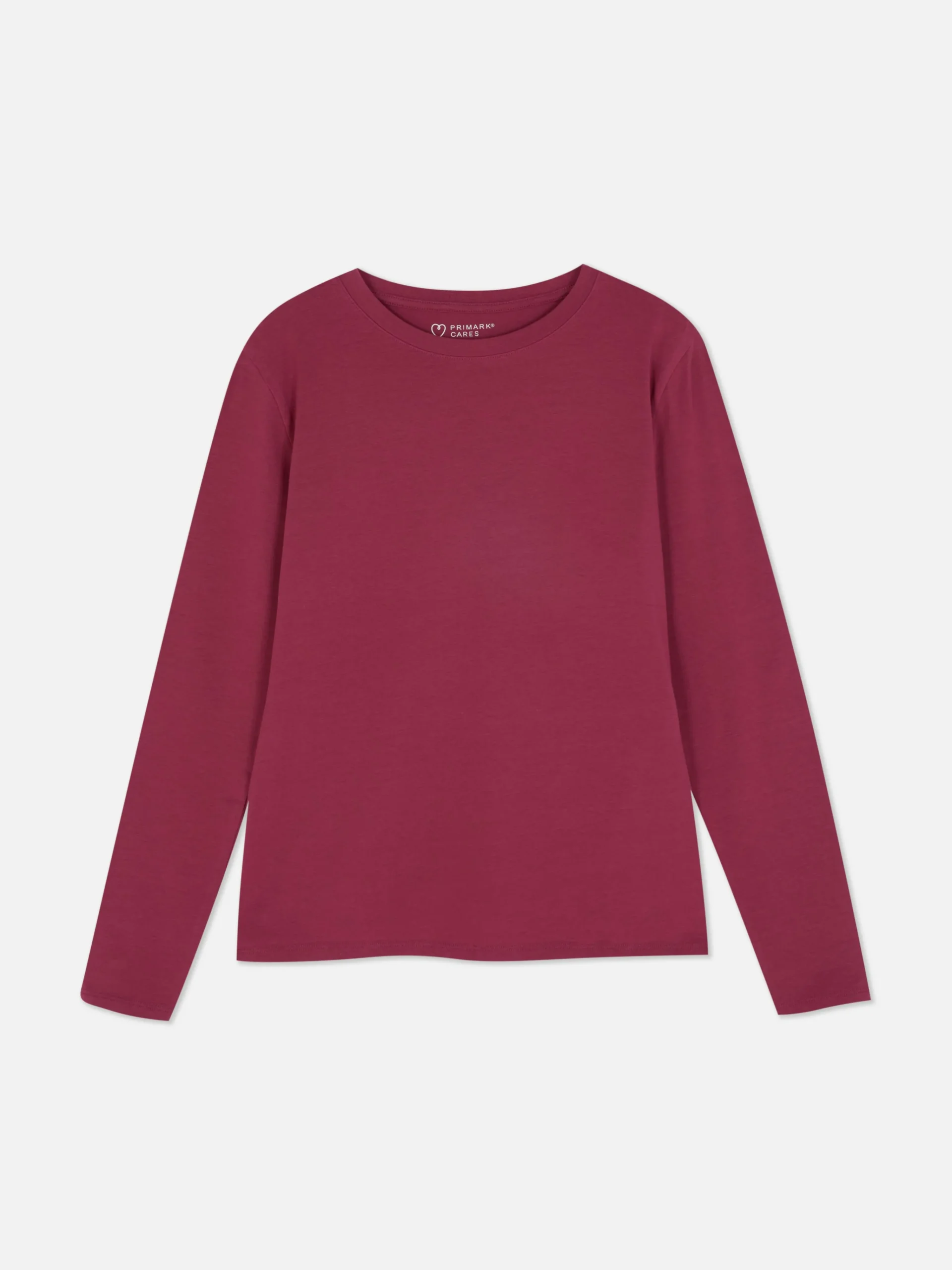 Stretch Jersey Long Sleeve Top|Primark Discount