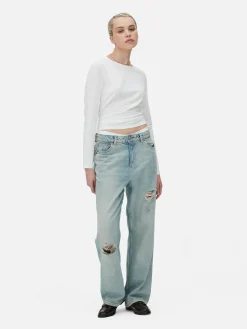 Stretch Long Sleeve Top|Primark Discount