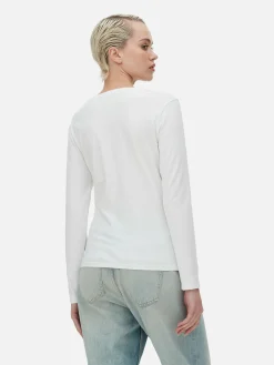 Stretch Long Sleeve Top|Primark Discount