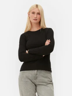 Stretch Long Sleeve T-Shirt|Primark Best