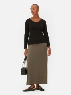 Stretch Long Sleeve T-Shirt|Primark