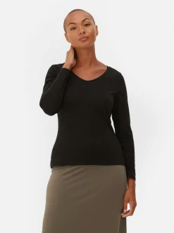 Stretch Long Sleeve T-Shirt|Primark