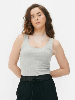 Stretch Scoop Neck Tank|Primark Discount