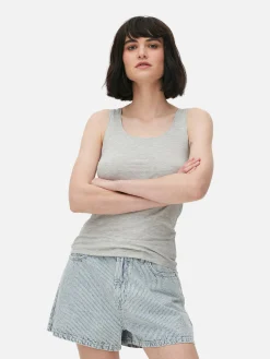 Stretch Scoop Neck Tank|Primark Best