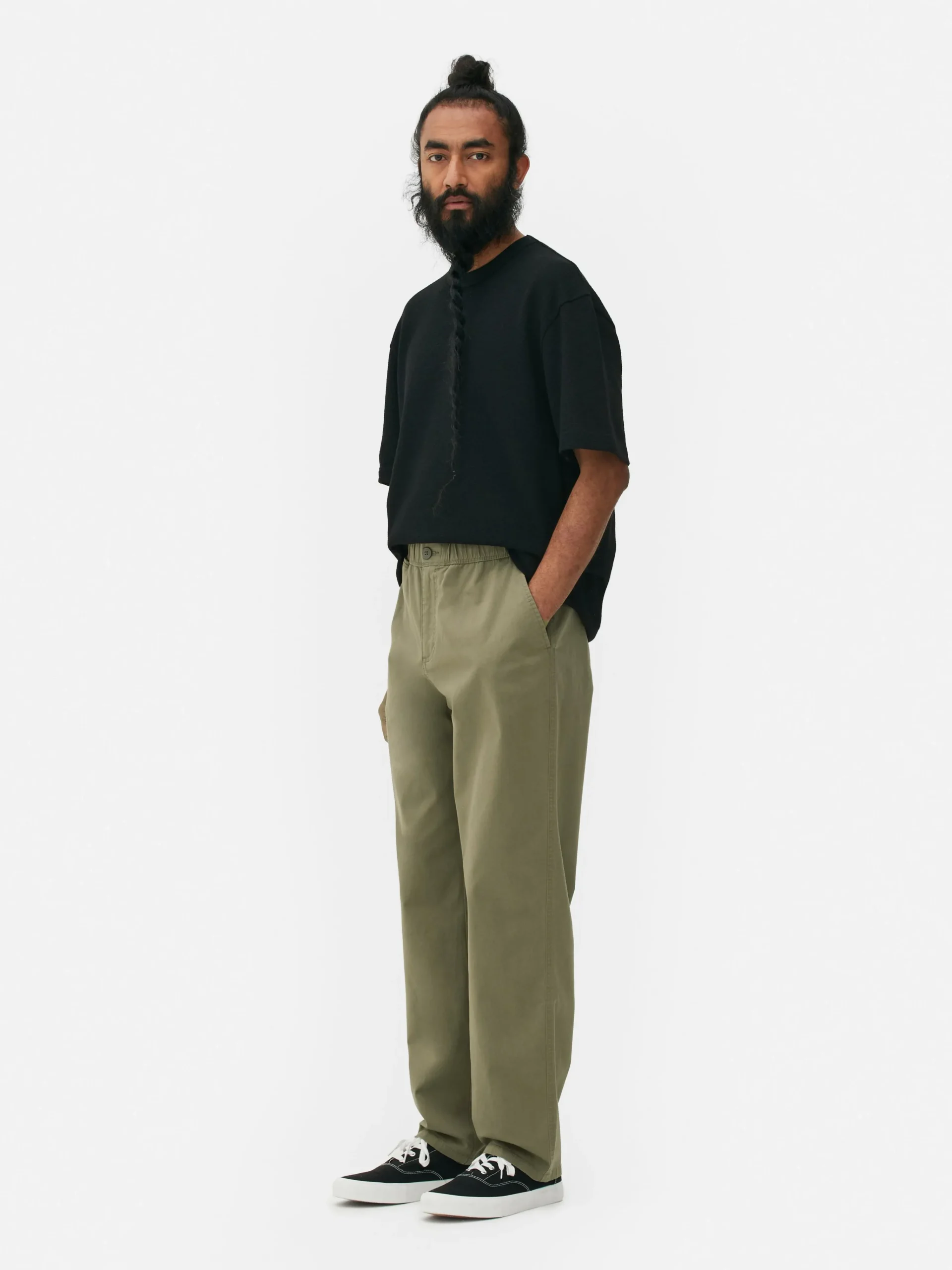 Stretch Waist Pants|Primark Outlet