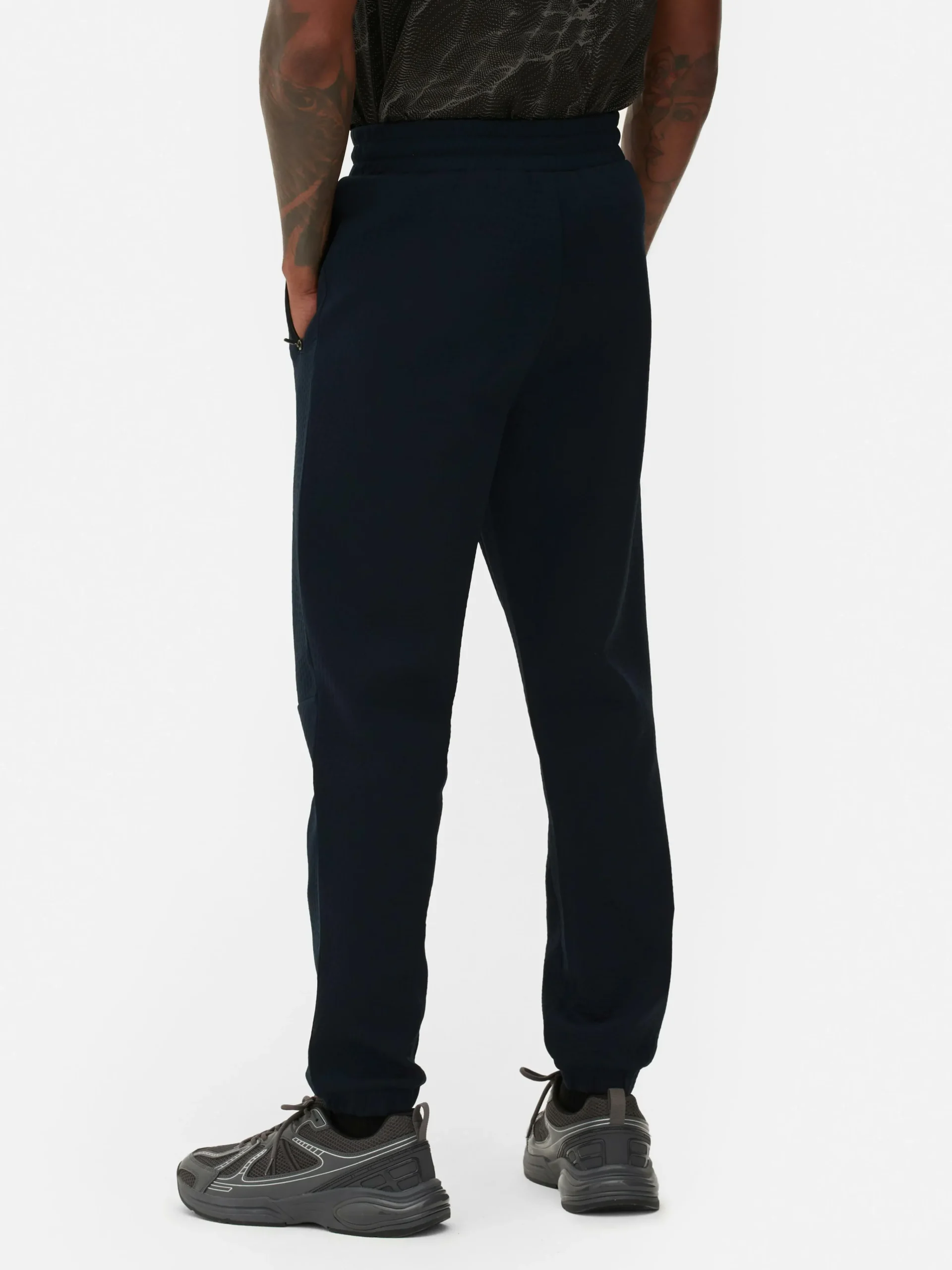 Stretch Waist Textured Joggers|Primark Hot