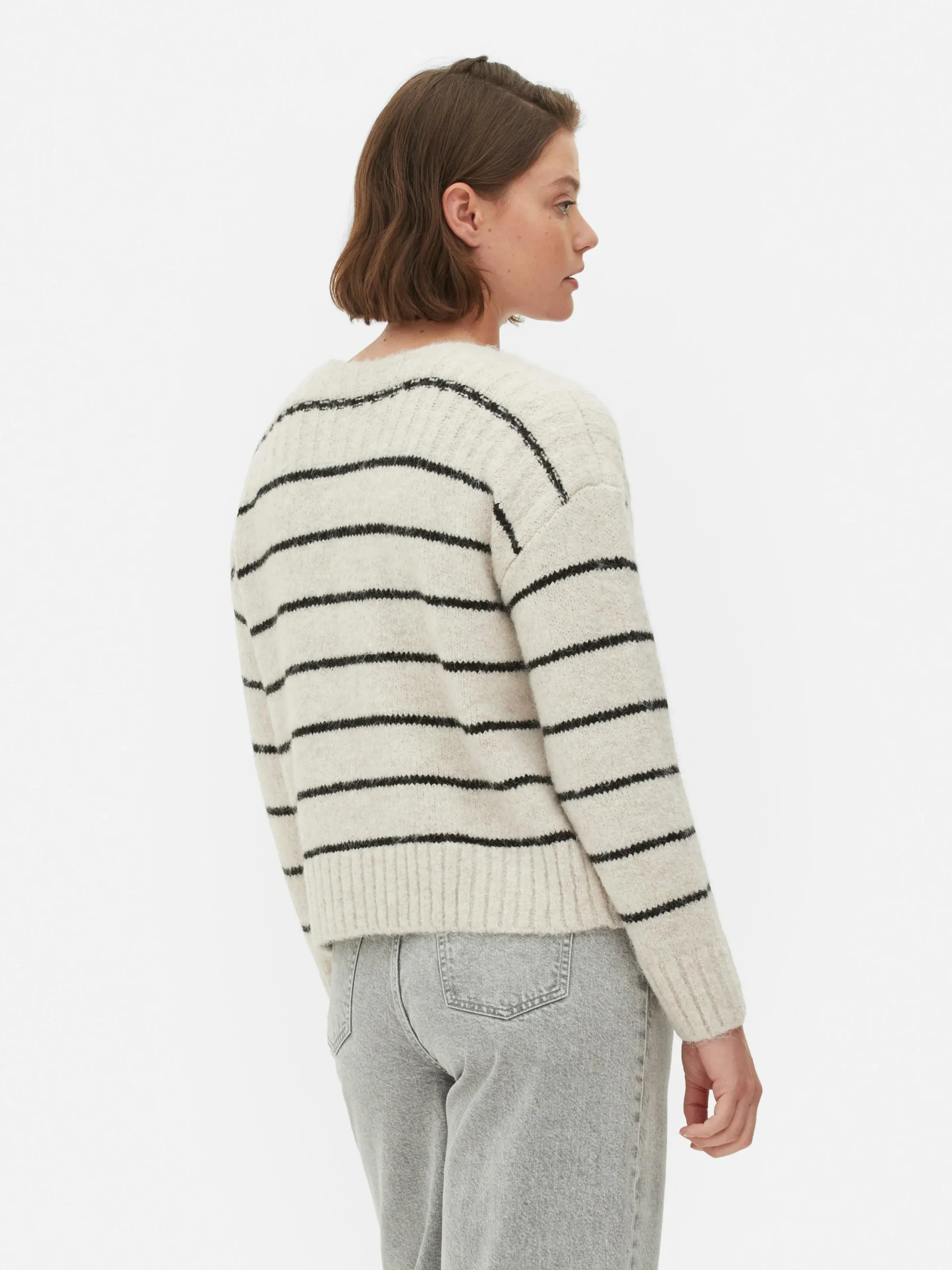 Stripe Boxy Jumper|Primark Discount