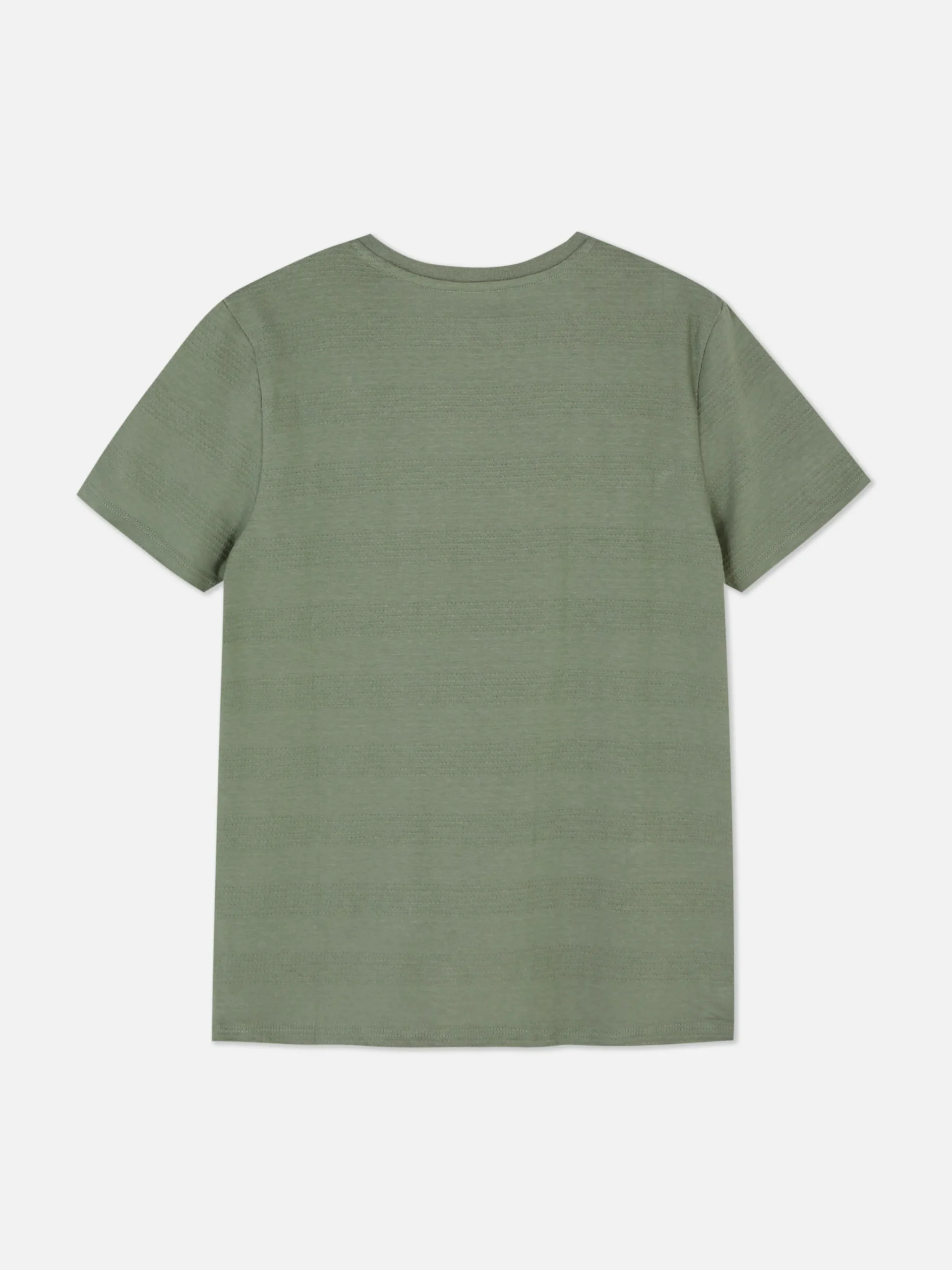 Stripe Textured T-Shirt|Primark Online