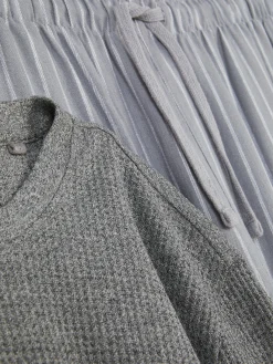Striped Brushed Cotton Pajamas|Primark Sale
