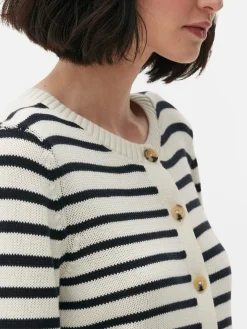 Striped Cropped Cardigan|Primark Hot