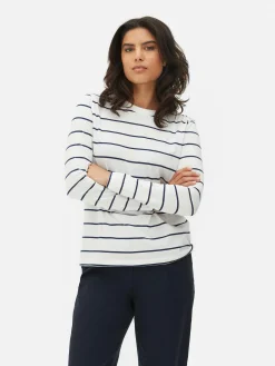 Striped Long Sleeve Top|Primark New