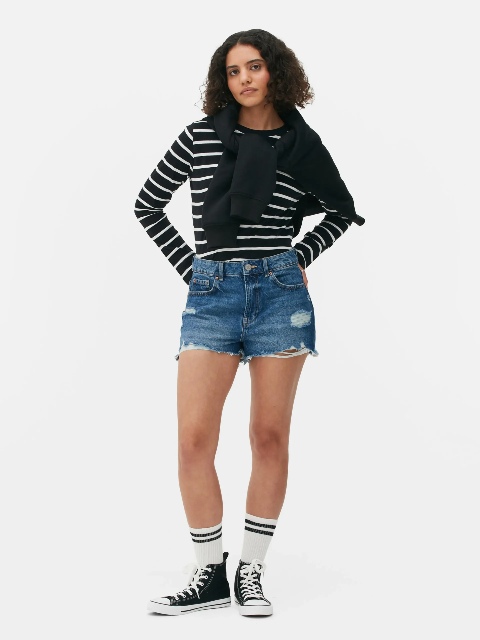 Striped Long Sleeve Top|Primark Best