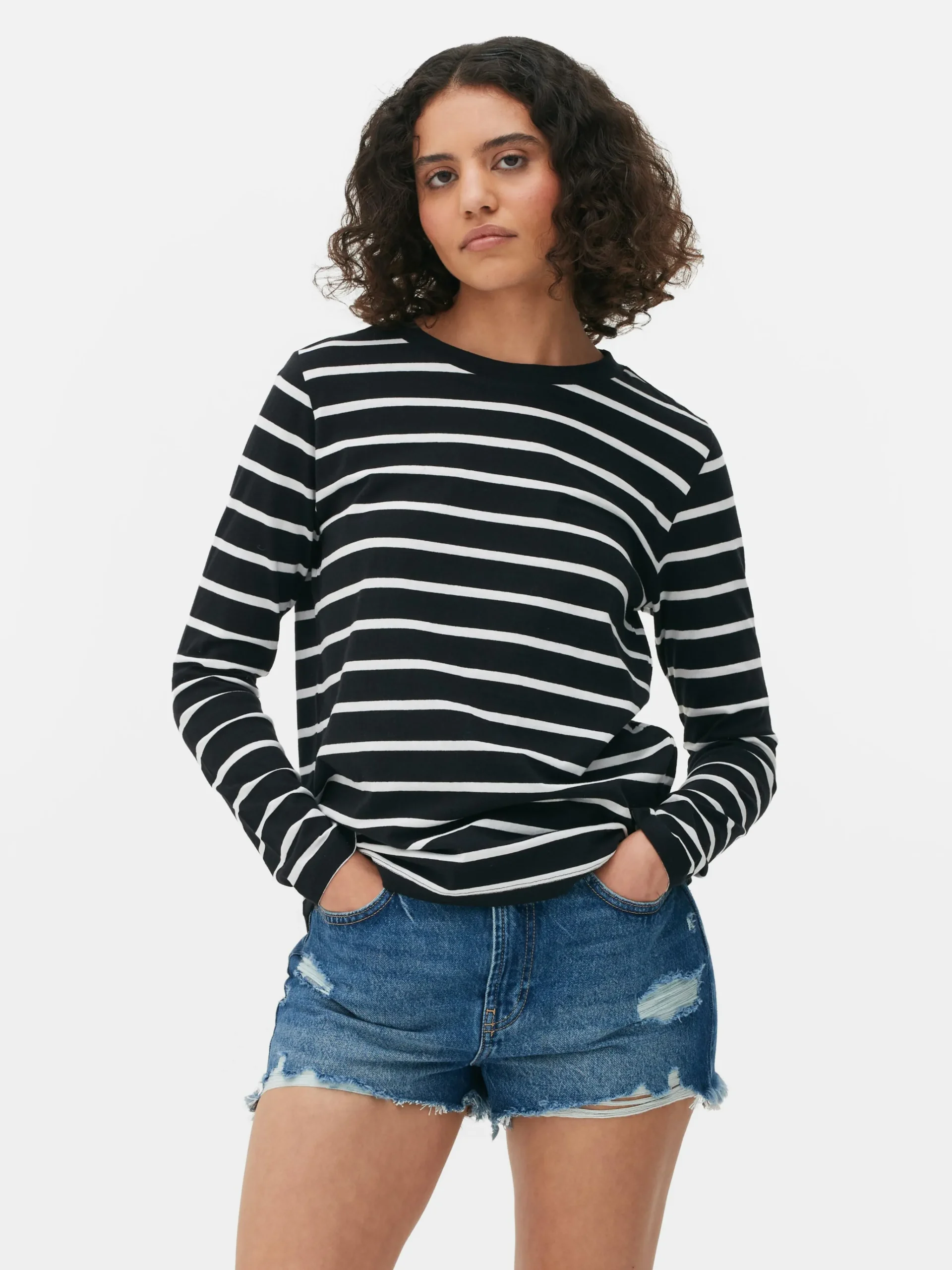 Striped Long Sleeve Top|Primark Best