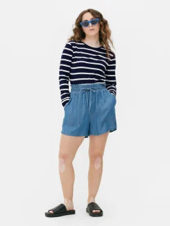 Striped Long Sleeve T-Shirt|Primark Discount