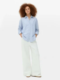 Striped Oxford Shirt|Primark Discount