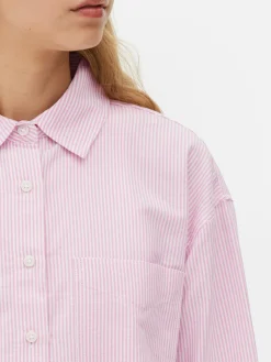 Striped Oxford Shirt|Primark Online