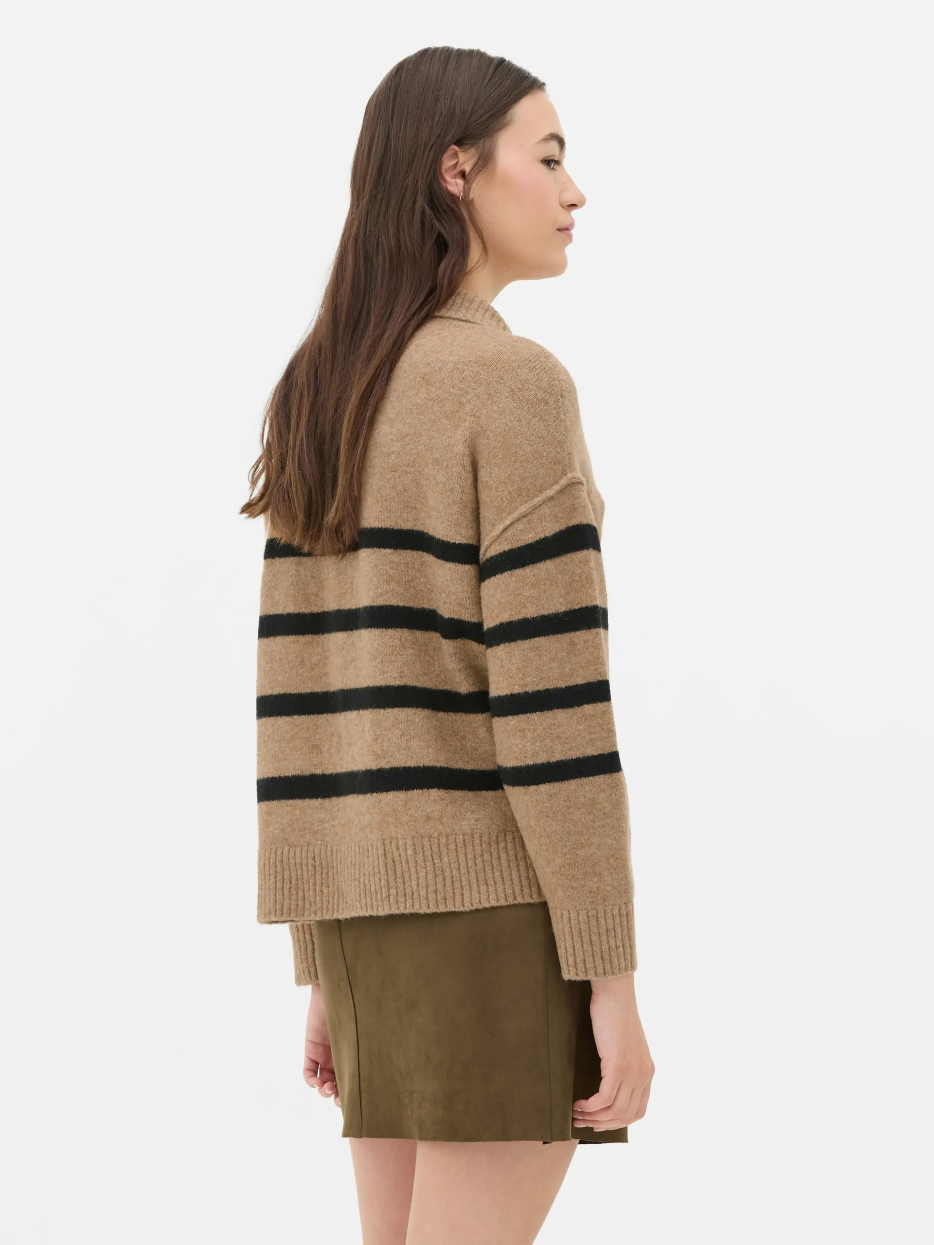 Striped Polo Sweater|Primark Sale