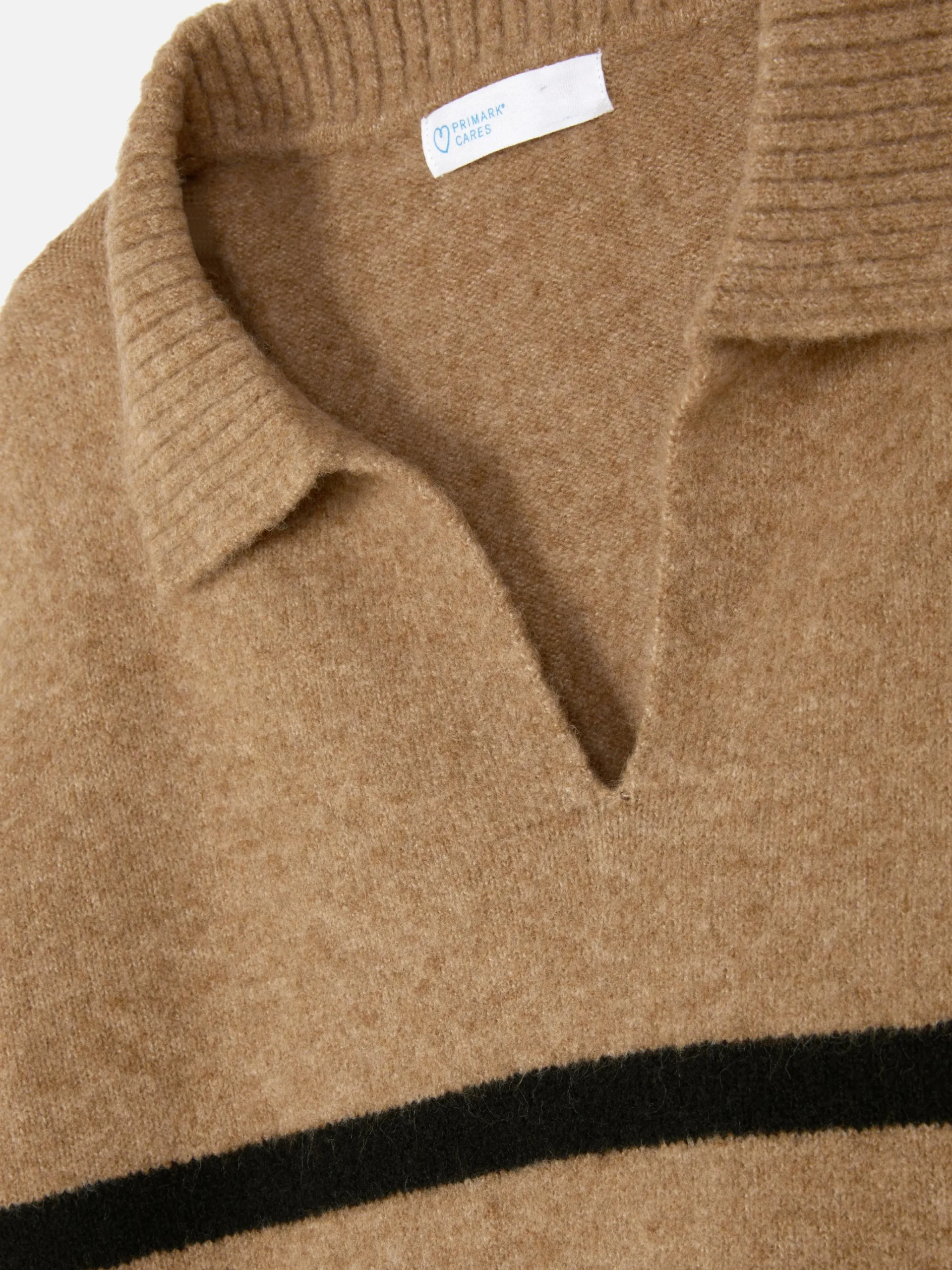 Striped Polo Sweater|Primark Sale