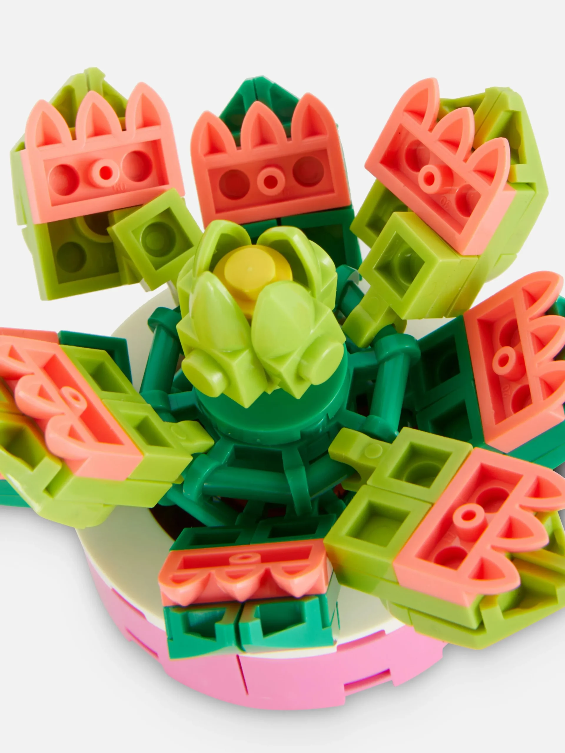 Succulent Plant Building Block Set|Primark New