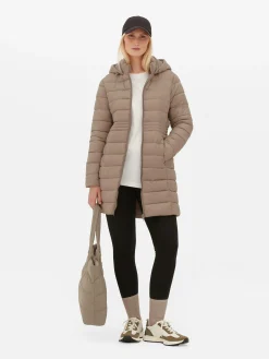 Super Light Longline Puffer Jacket|Primark Clearance