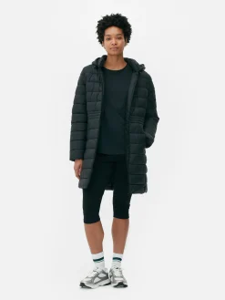 Super Light Longline Puffer Jacket|Primark Discount