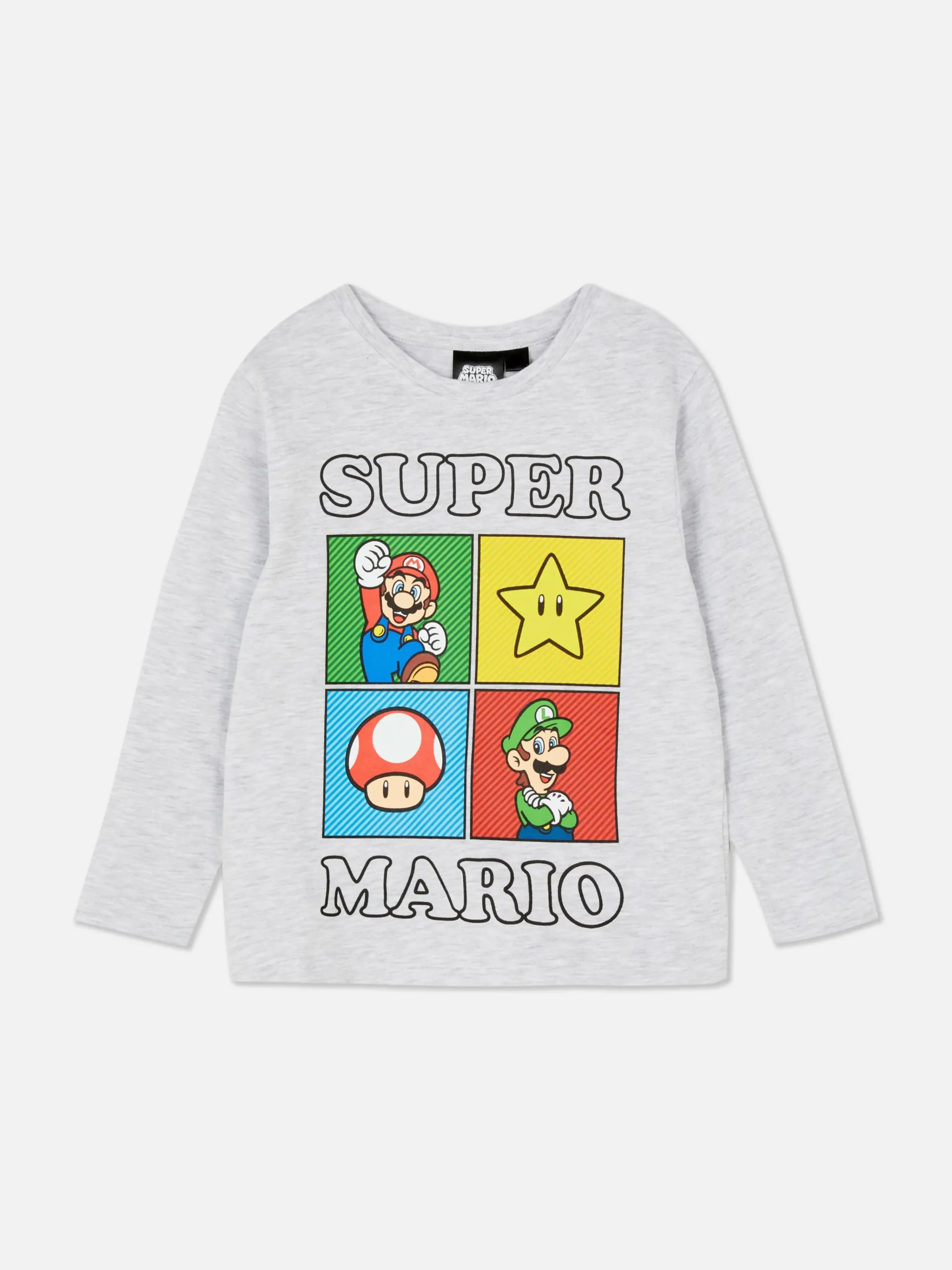 Super Mario Bros. Long Sleeve T-Shirt|Primark Hot