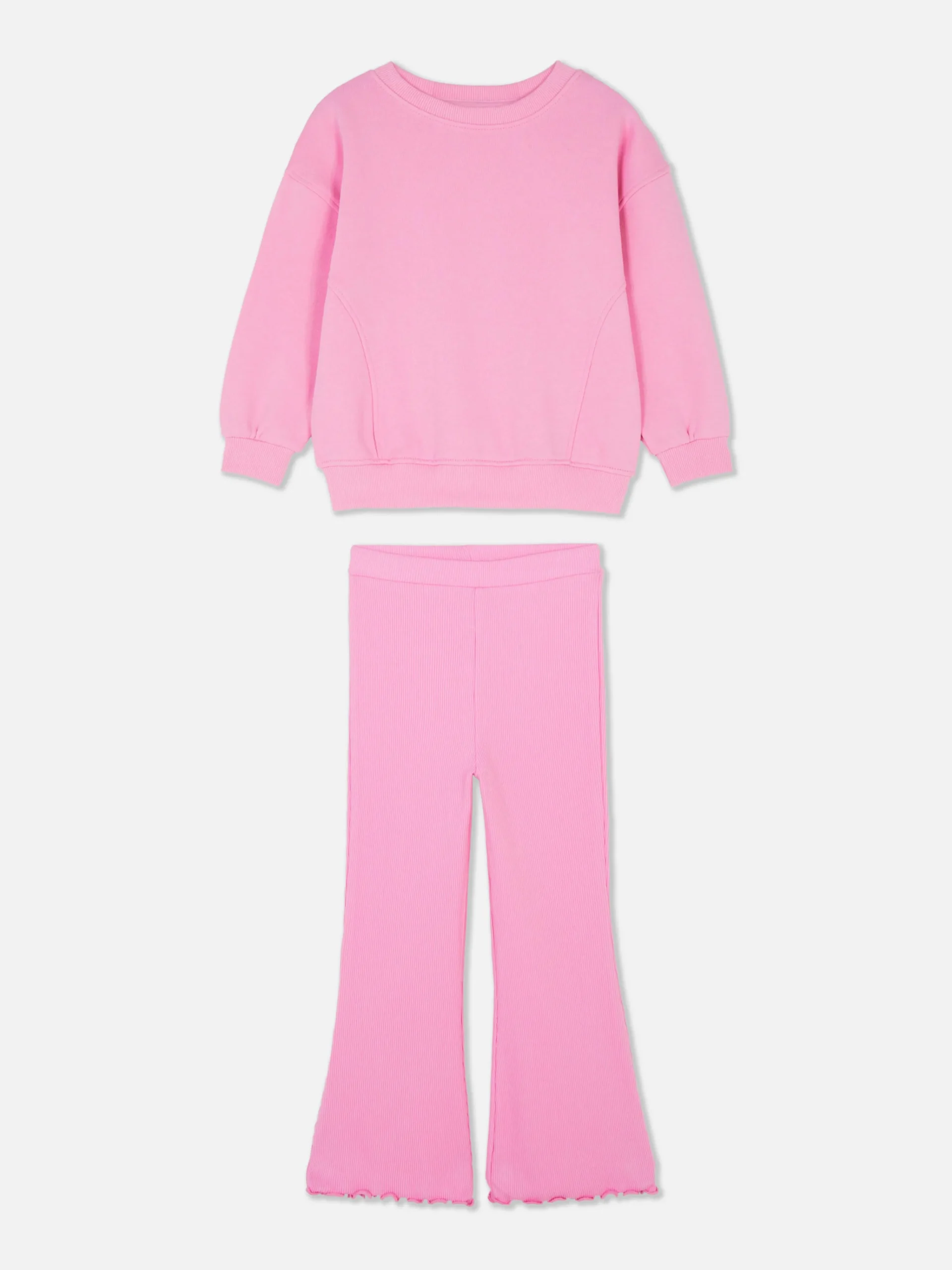 Sweatshirt And Flared Leggings Set|Primark Sale