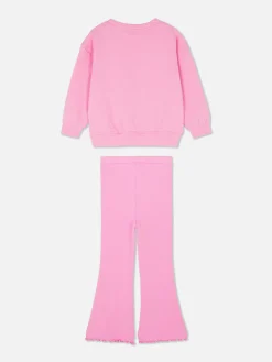 Sweatshirt And Flared Leggings Set|Primark Sale