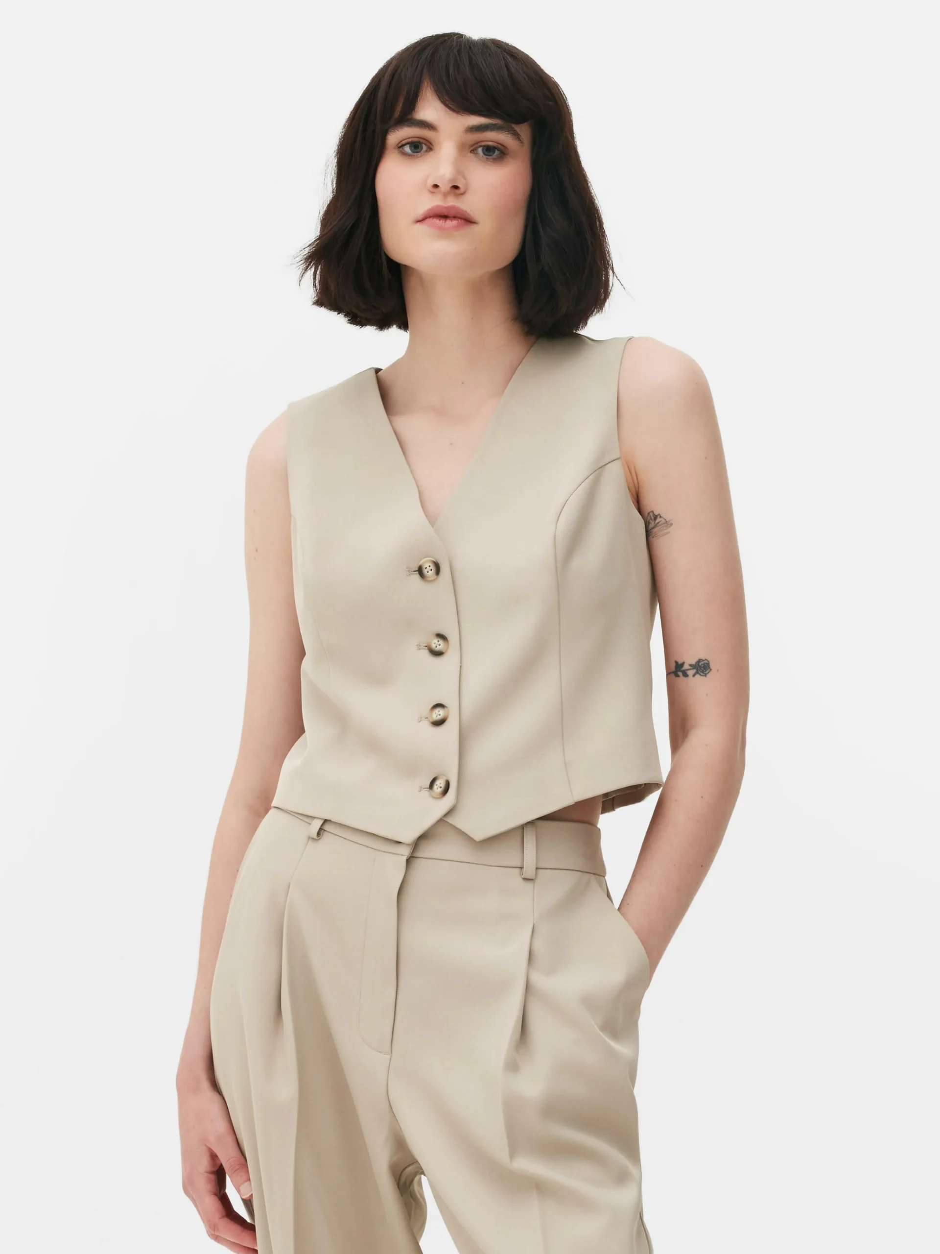 Tailored Vest|Primark Hot