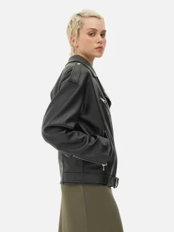 Textured Biker Jacket|Primark Hot