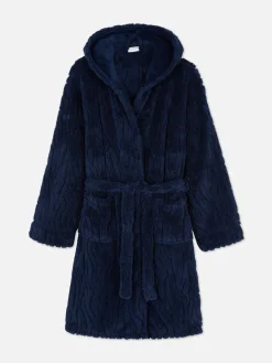 Textured Fleece Robe|Primark Discount