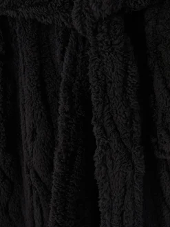 Textured Fleece Robe|Primark Online