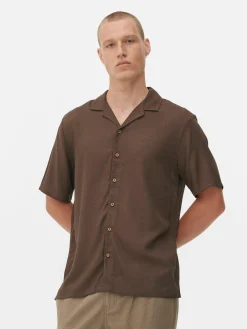 Textured Short Sleeve Shirt|Primark Sale