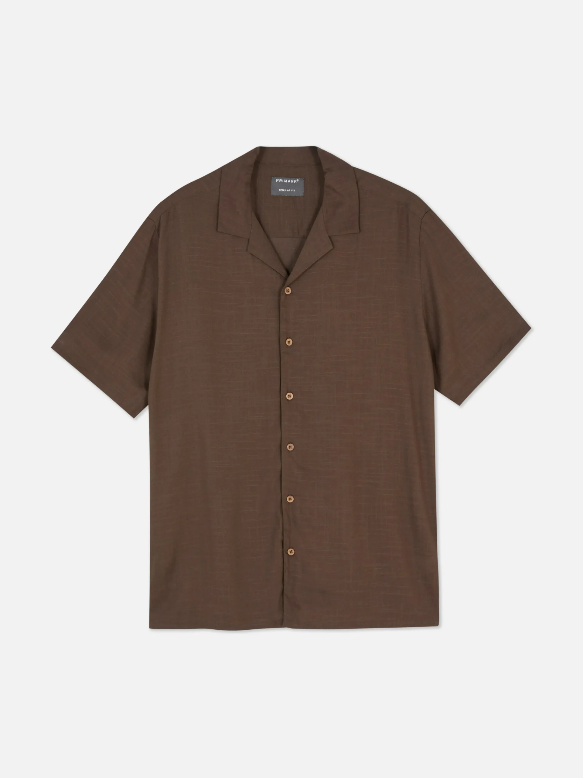 Textured Short Sleeve Shirt|Primark Sale